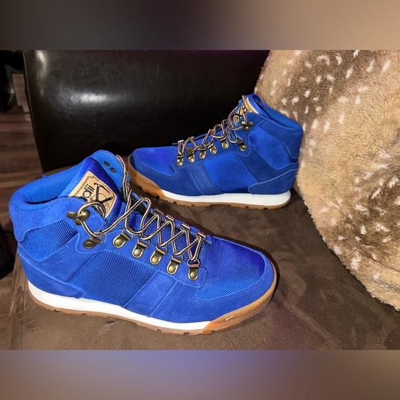 Radii Other - Radii high-top suede mesh boots in blue size 9.5